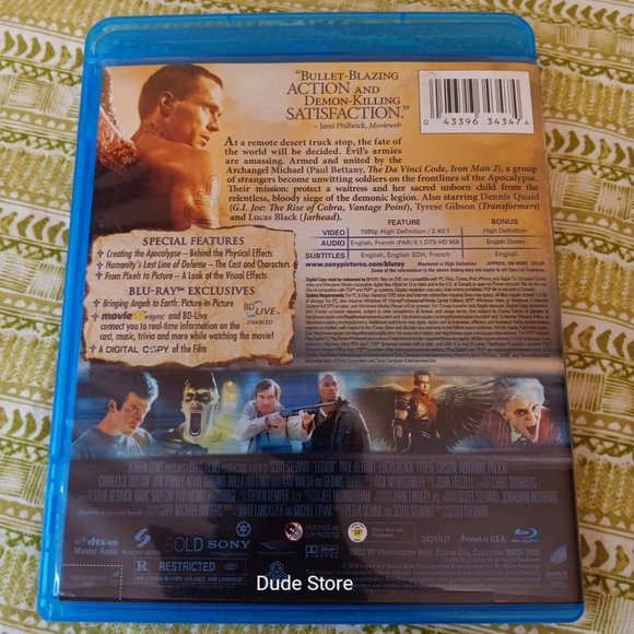 LEGION - Featuring Paul Bettany - 2010 - 2 Blu-Ray Set - Picture 3 of 3